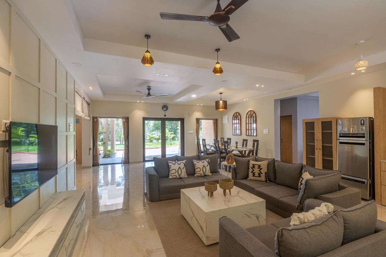 Saffronstays Riverfront Manor, 5-Bdr Pool Villa By Pej River Karjat Exterior foto